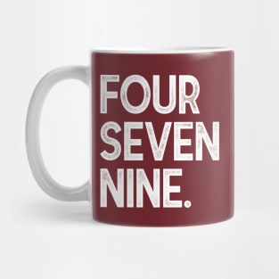 FourSevenNine. Mug